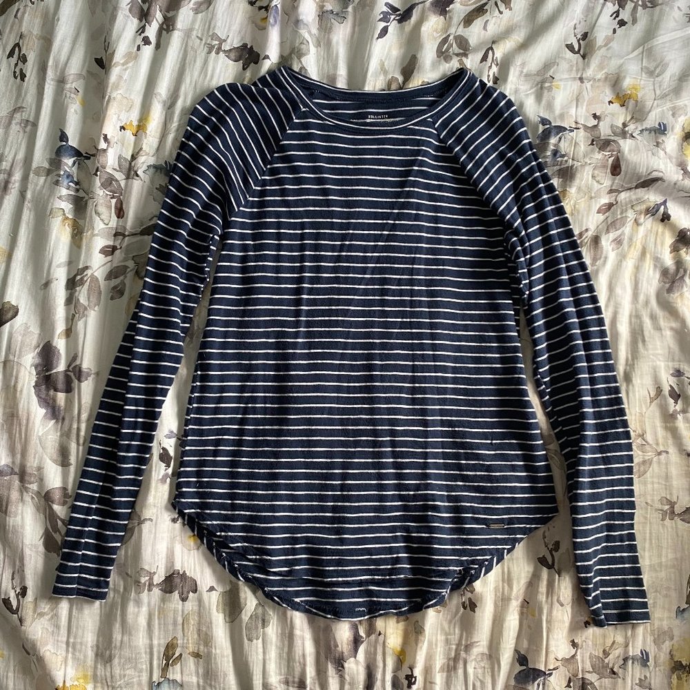 XS Hollister Striped Long Sleeve